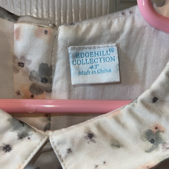 NWT Edgehill Collection floral dress- girls 4 - Picture 3 of 6